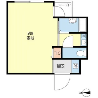 スタシオン大濠公園【0205号室】の間取り