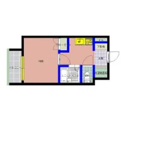 トーノ第1ビル【1階】の間取り