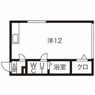 北海道札幌市厚別区厚別南2丁目【アパート】の間取り