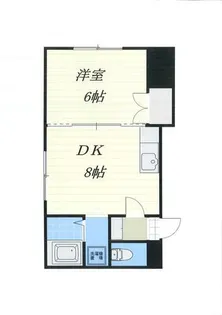 メゾンド厚別【405号室】の間取り