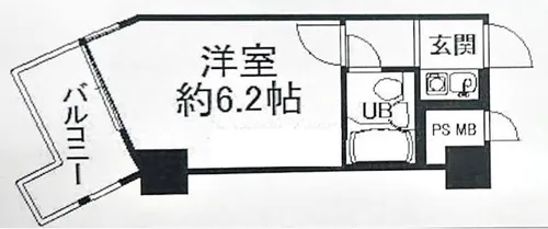 ライオンズマンション神戸元町第2【11階】の間取り