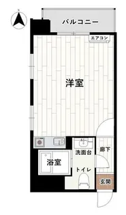 アビタシオン大阪港【3階】の間取り