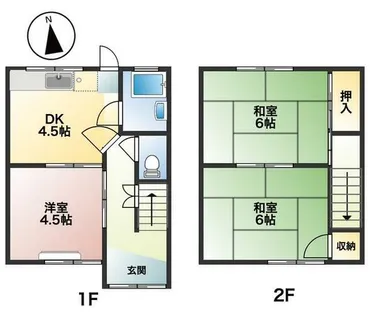 モクハウス【C号室】の間取り
