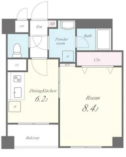 幸永マンション【3階】の間取り