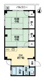 大阪府寝屋川市早子町【マンション】の間取り