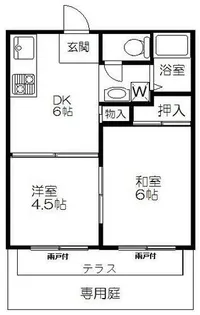 大阪府高槻市宮田町2丁目【マンション】の間取り