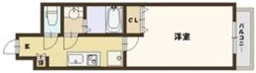 プロスパーレインボーヴィラ【2階】の間取り