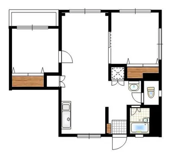 角田ビル赤坂(旧メイゾン桜ヶ丘)【305号室】の間取り