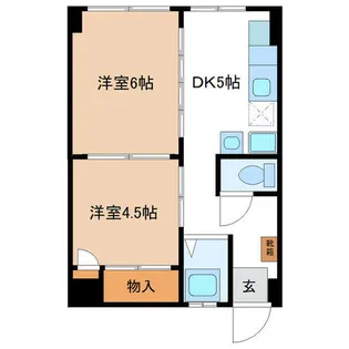 愛知県名古屋市中区金山2丁目【マンション】の間取り