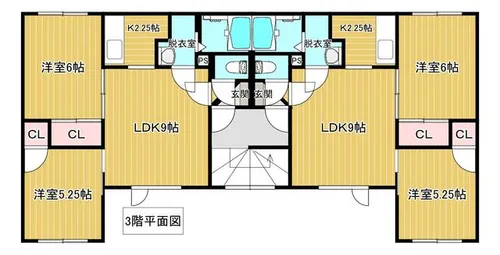 シュプレーム【2階】の間取り