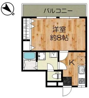 ワールドメゾン【301号室】の間取り