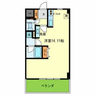 FIELD【7階】の間取り