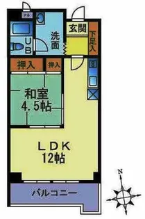 愛宕ヒルズ(ヘルスケアさわら)【3階】の間取り