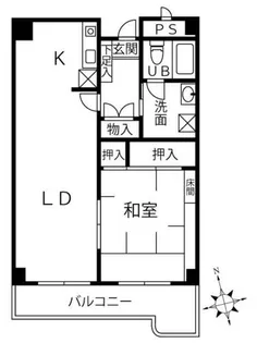 愛宕ヒルズ(ヘルスケアさわら)【3階】の間取り