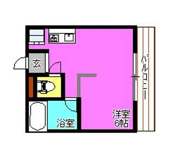 チャイナベル【3階】の間取り