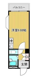 サン・ファミール【3階】の間取り