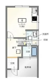 京都府宇治市五ケ庄梅林【一戸建】の間取り
