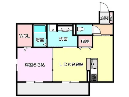 Happiness T-fifteen【2階】の間取り