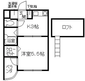 アルファポレール【316号室】の間取り