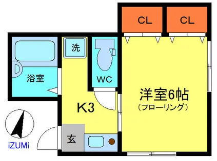 ツル菅原ハイツ【2階】の間取り