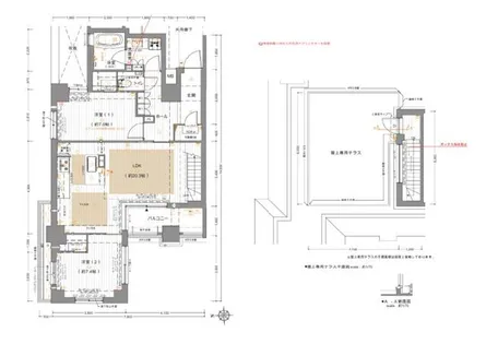 イーグルコート京都御所南プレミアム迎賓館【11階】の間取り