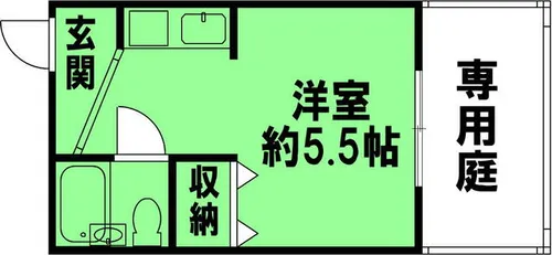 兵庫県神戸市灘区千旦通1丁目【マンション】の間取り