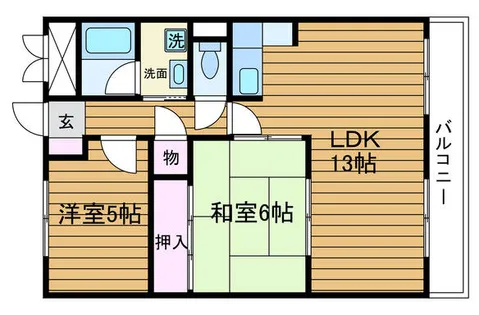 エクセレント都Ⅰ【3階】の間取り