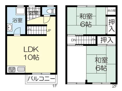 杭瀬第三団地11号棟【303号室】の間取り