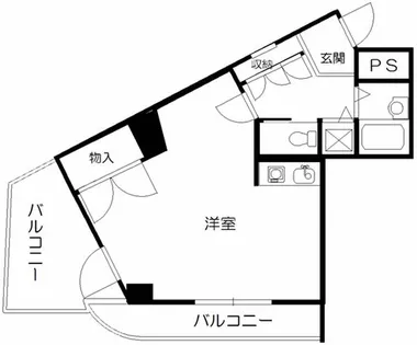 グリーンアベニュー山岡【2階】の間取り