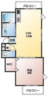 ベルフォーレフレックス【103号室】の間取り