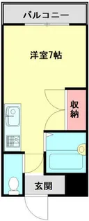 福岡県田川市大字伊田【アパート】の間取り