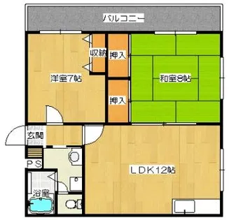 ジョイフル曙光【2階】の間取り