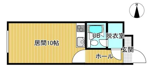 恵ビル【404号室】の間取り