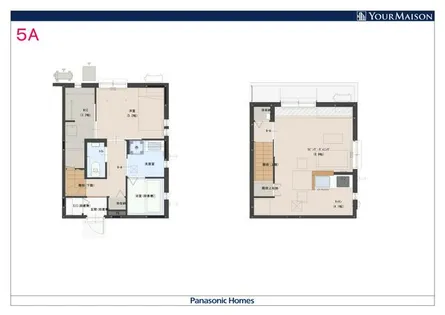 アンサンブル・セレーノ【5A号室】の間取り