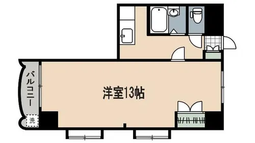 福岡県北九州市小倉南区北方2丁目【マンション】の間取り