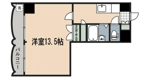 福岡県北九州市小倉南区北方2丁目【マンション】の間取り