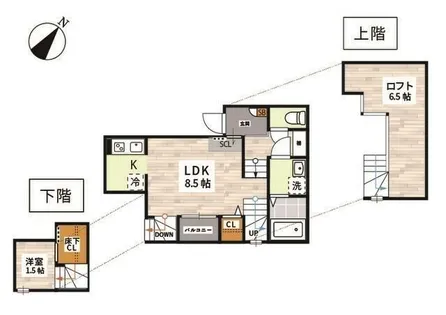 ADC吉塚グラン【103号室】の間取り
