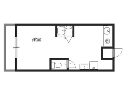 第5東昌ハイツ【3階】の間取り