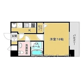 福岡県福岡市博多区下呉服町【マンション】の間取り