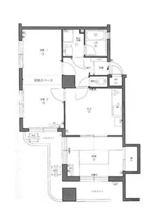 福岡県福岡市中央区春吉2丁目【マンション】の間取り