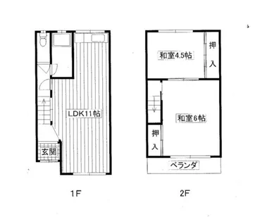 大阪府和泉市葛の葉町1丁目【一戸建】の間取り