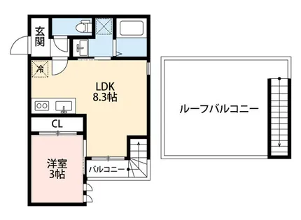 福岡県福岡市博多区諸岡4丁目【アパート】の間取り