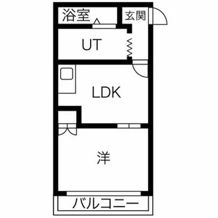 チサンマンション錦【305号室】の間取り