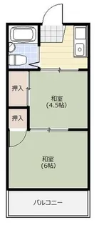 カーサソシアルC棟【1階】の間取り
