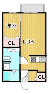 兵庫県加東市新町【アパート】の間取り