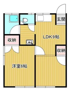 フォレストヴィラⅤ【2階】の間取り