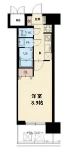 大阪府大阪市城東区鴫野東2丁目【マンション】の間取り