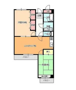 兵庫県尼崎市稲葉元町1丁目【マンション】の間取り