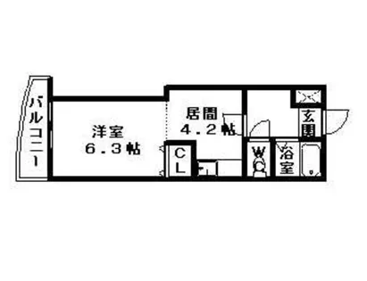 ツインビルいとう1号館【3階】の間取り