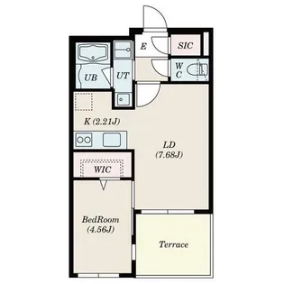 S-RESIDENCE元町alectra【106号室】の間取り